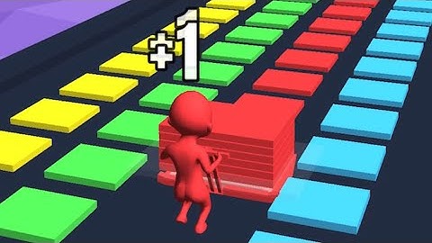 STACK COLORS 🌈 ⭐️- All Levels Gameplay Android, iOS v.64