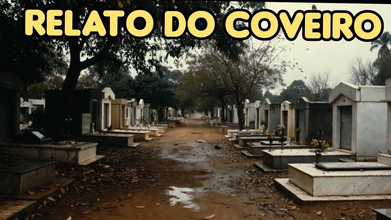 Cemitério relato do coveiro quando agente começa trabalhar no cemitério isso logo acontece 