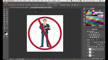 How to Rotate Layer - Photoshop CC 2017