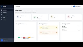 HRMS Time & Attendance System – App Development screenshot 3