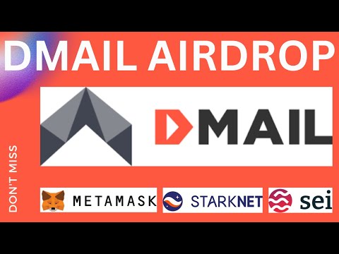 Claim $8,000 Dmail Airdrop With This Tutorial || Send Mail With Metamask, Starknet And Sei Network