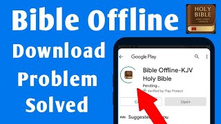 Bible Offline App Play Store Download Problem Solve screenshot 5