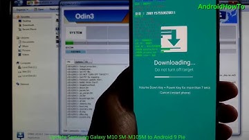 Update Samsung Galaxy M10 SM-M105M to Android 9 Pie