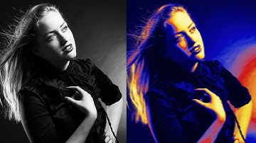 Photoshop tutorial: Transforming images with a stunning grainy gradient heatmap