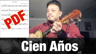 Video-Miniaturansicht von „Como Tocar - Cien Años ( D ) - En Tono De Mujer (( Guitarron y Vihuela ))“