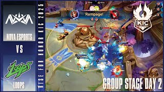 NOVA ESPORTS vs. LOOPS - GAME 3 | KIC 2025 Group Stage Day 2 | HIGHLIGHTS screenshot 4