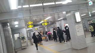 Osaka Metro Yotsubashi Line 大阪メトロ四つ橋線 from Hanazonocho 花園町 to Suminoekoen 住之江公園