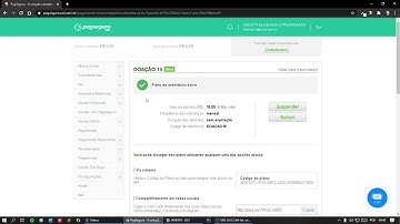 Tutorial pagamento recorrente Pagseguro