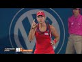 Carla SUAREZ NAVARRO (ESP) vs Angelique KERBER (GER) HIGHTLIGHTS Apia International Sydney 2014