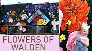 Flowers of Walden Mural |East Nashville|