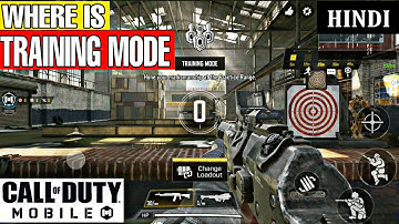 Training mode in Call Of Duty Mobile Hindi | Where is practice mode in CODM