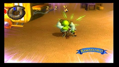 Shrek The Third PS2 Playthrough Part 4