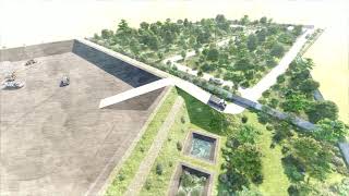SKETCH VISUALIZATION OF SANITARY LANDFILL