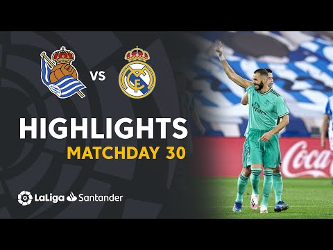 Highlights Real Sociedad vs Real Madrid (1-2)