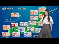 お天気キャスター解説 9月1日(日)の天気