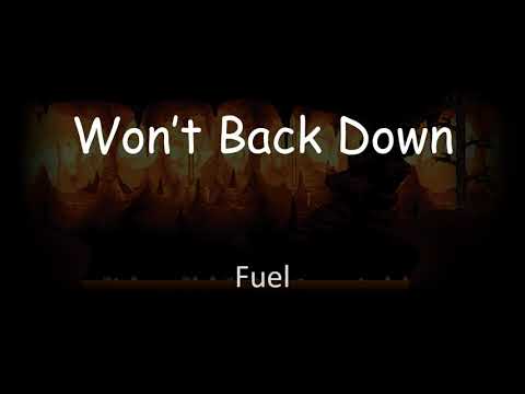 Won't Back Down - Tradução and lyrics - Fuel