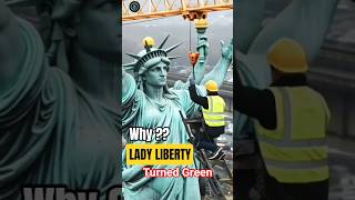 Why the Statue of Liberty Changed Color: The Untold History! #statueofliberty #facts #history