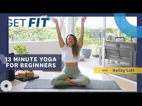 13 Minute Yoga for Beginners with Hailey Lott | Get Fit | Livestrong.com