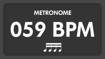 59 BPM - Metronome - 16th Notes