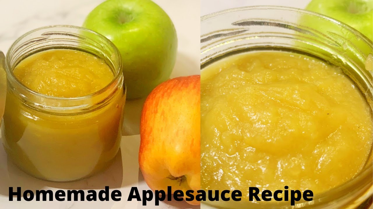 Homemade Applesauce Recipe In Microwave Easy Homemade Applesauce matwikiai-blog