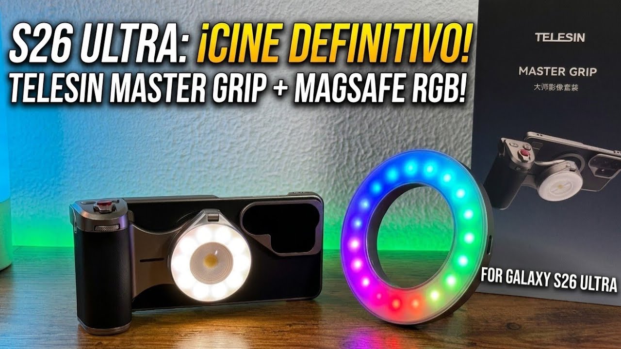 S26 Ultra The ultimate cinema combo 🎬 Telesin Master Grip +