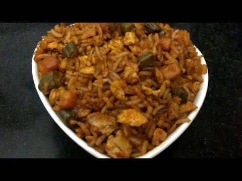 Quick egg fried rice/Egg fried rice receipe