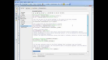 V11 Using the Calendar Control in a Dialog for Setting a "Start" and "End" Date Part 2