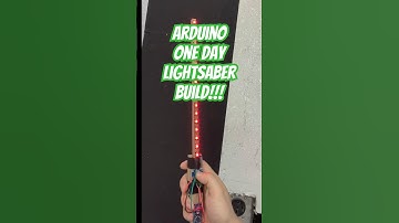 One Day Lightsaber Build! #maythe4thbewithyou #starwars #lightsaber #arduino