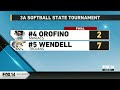 State Softball day 1 recap