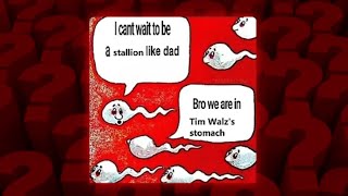 tim walz isn't going to be stopped by these garbage memes