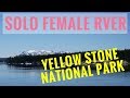 Yellowstone National Park Scenic Drive as a Solo Female RVer