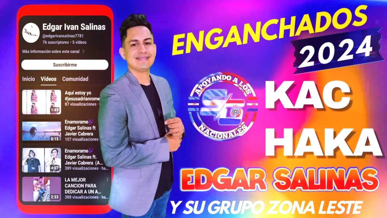 ENGANCHADOS DE EDGAR SALINAS Y SU GRUPO ZONA LESTE (2024)