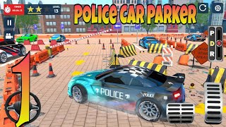 Police Car Parker Free Parking Driver Games Gameplay Android Part 1 screenshot 2