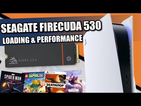 Seagate Firecuda 530 PS5 1TB SSD Loading & Performance Test - YouTube