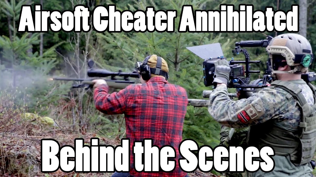 Airsoft Cheater Annihilated Behind the Scenes YouTube