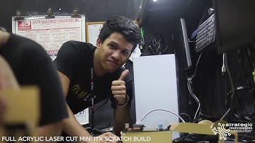 Laser Cut Acrylic Mini ITX Scratch Build (Teaser)