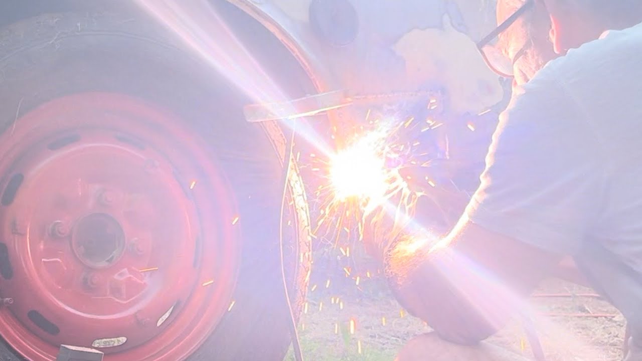 Welding Rocker Panel 1967 Datsun Roadster welding, the rocker panel, part two - YouTube