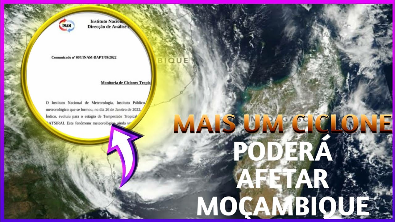 MOÇAMBIQUE poderá enfrentar mas um ciclone nos próximos dias🌪️⛈️:BATSIRAI