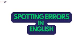 [TOP 10] Spotting Errors | Error Detection Correction | Error Finding English Grammar