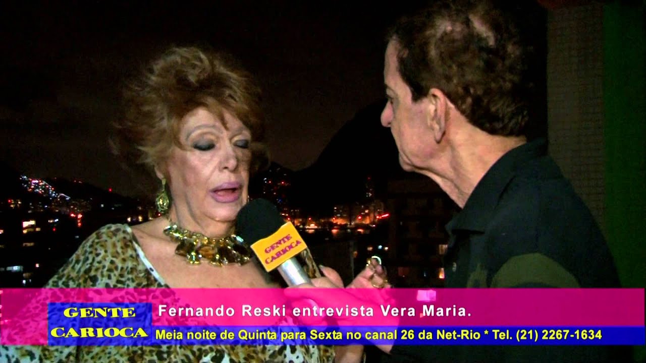 Fernando Reski entrevista Vera Maria super video cable