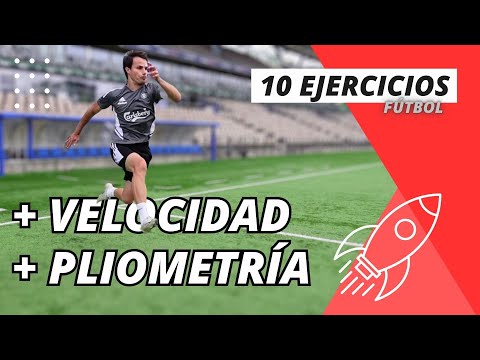 Los MEJORES EJERCICIOS de PLIOMETRÍA y VELOCIDAD FÚTBOL