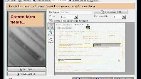 How to fill out paper forms with the computer