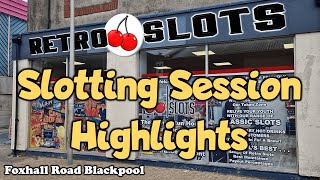 RETRO SLOTS BLACKPOOL | Classic Arcade Fruit Machine Slotting Session Highlights - New Location 4K