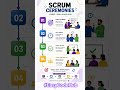 📌 Scrum ceremonies: A step-by-step guide.