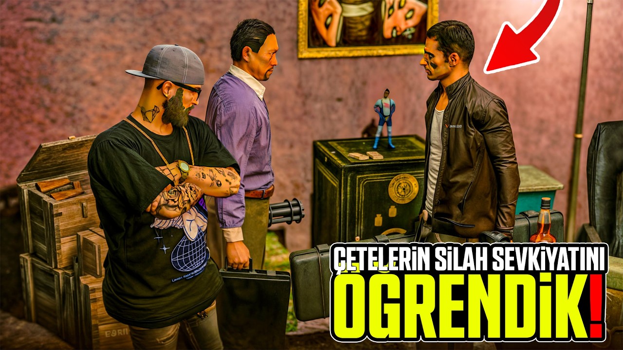 GTA 5 HAYDAR İLE POLİSİYE !! ÇETELERİN SİLAH SEVKİYATINI ÖĞRENDİK !!! #106