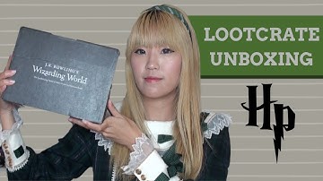 Wizarding World Box by Lootcrate │July 2017 Unboxing