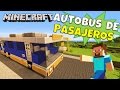 Minecraft: Como hacer un Autobus de pasajeros (Bus), Super Tutorial.