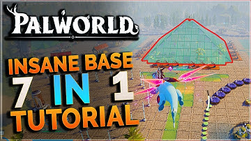 BEST Palworld Base Location For 7 IN 1 EPIC BUILD - Palworld Feybreak Full Base Building Guide
