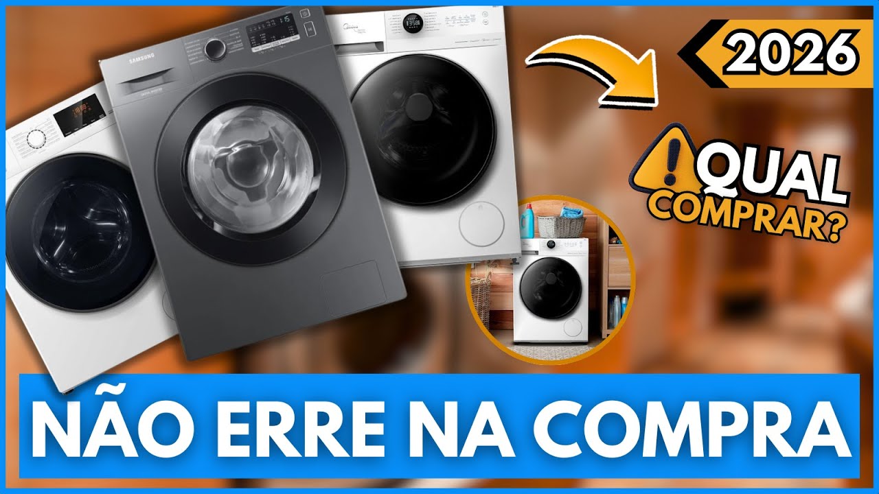 Top 3 Melhores Lava e Seca de 2026 | As Melhores Lava e Seca Custo-Benefício 2026