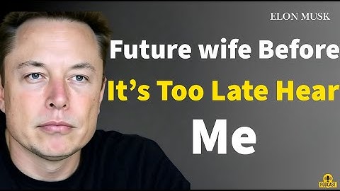 Before It’s Too Late I Need To Tell You Something About Us 💔😢| Elon Musk